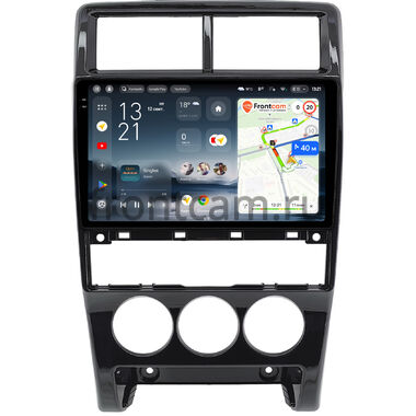 Lada Priora 2013-2018 (черная, глянцевая) Teyes CC4 2K 8/128 9.5 дюймов RM-9-1610 на Android 14 (4G-SIM, DSP, QLed, AI)