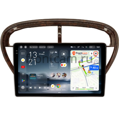 Peugeot 607 2000-2004 (под дерево, глянцевая) Teyes CC4 Pro 2K 8/128 9.5 дюймов RM-9-2038 на Android 13 (4G-SIM, DSP, QLed, AI)