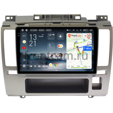 Nissan Tiida Latio 2004-2013 (серая, правый руль) Teyes CC4 2K 8/128 9.5 дюймов RM-9-209 на Android 14 (4G-SIM, DSP, QLed, AI)