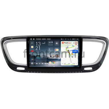 Chrysler Grand Voyager 6 2019-2024 (глянцевая) Teyes CC4 Pro 2K 8/128 9.5 дюймов RM-9-2210 на Android 13 (4G-SIM, DSP, QLed, AI)