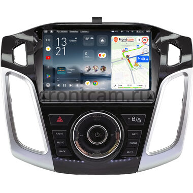 Ford Focus 3 2011-2019 (глянцевая, Тип 2) Teyes CC4 2K 6/64 9.5 дюймов RM-9-2361 на Android 14 (4G-SIM, DSP, QLed, AI)