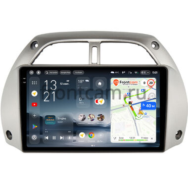 Toyota RAV4 2 (XA20) 2000-2003 Teyes CC4 Pro 2K 8/128 9.5 дюймов RM-9-262 на Android 13 (4G-SIM, DSP, QLed, AI)
