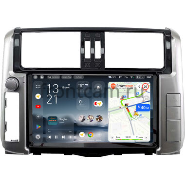 Toyota Land Cruiser Prado 150 2009-2013 (для авто без монитора) Teyes CC4 Pro 2K 8/128 9.5 дюймов RM-9-2641 на Android 13 (4G-SIM, DSP, QLed, AI)