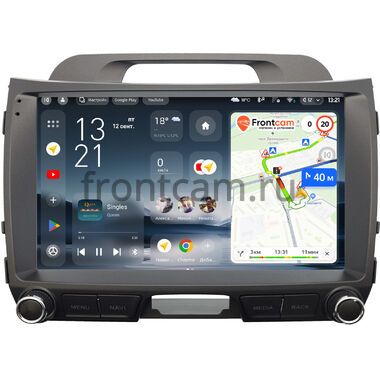 Kia Sportage 3 2010-2016 (для авто без усилителя) Teyes CC4 2K 8/128 9.5 дюймов RM-9-2772 на Android 14 (4G-SIM, DSP, QLed, AI)