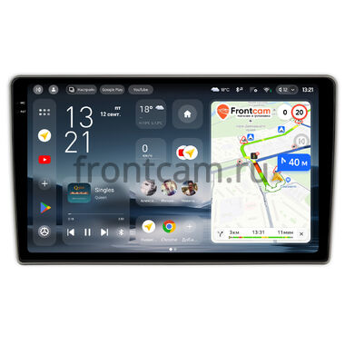Hyundai Grand Starex, H1 2 2007-2015 (серебро) Teyes CC4 Pro 2K 8/128 9.5 дюймов Split System RM-9-316 на Android 13 (4G-SIM, DSP, QLed, AI)