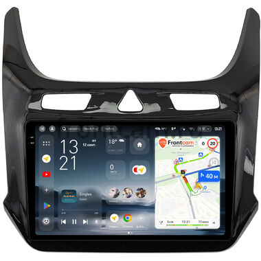 Chevrolet Cobalt 2 2011-2026 (черный глянец) Teyes CC4 Pro 2K 8/128 9.5 дюймов Split System RM-9-408 на Android 13 (4G-SIM, DSP, QLed, AI)