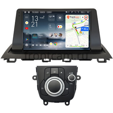 Mazda 3 (BM), Axela 3 2013-2019 Teyes CC4 Pro 2K 8/128 9.5 дюймов RM-9-781 на Android 13 (4G-SIM, DSP, QLed, AI)