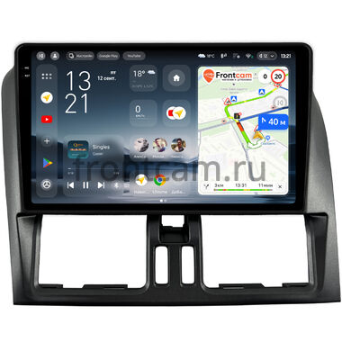 Volvo XC60 2013-2017 (матовая, темно-серая) Teyes CC4 2K 6/64 9.5 дюймов RM-9-1511 на Android 14 (4G-SIM, DSP, QLed, AI)