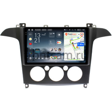 Ford S-Max, Galaxy 2 2006-2015 (авто без климат-контроля) Teyes CC4 2K 6/64 9.5 дюймов RM-9-FR098N на Android 14 (4G-SIM, DSP, QLed, AI)