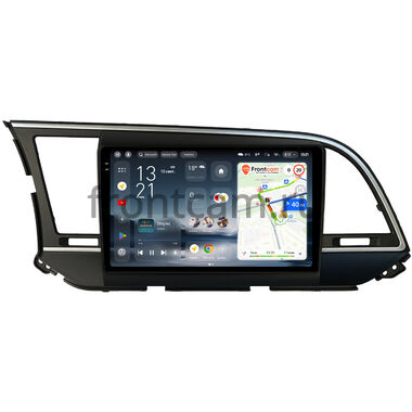 Hyundai Elantra 6 (AD) 2015-2019 (для авто без камеры) Teyes CC4 Pro 2K 8/128 9.5 дюймов RM-9025 на Android 13 (4G-SIM, DSP, QLed, AI)