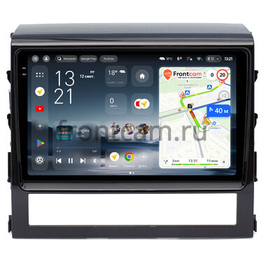 Toyota Land Cruiser 200 2016-2021 (для авто без надписи JBL Synthesis) Teyes CC4 Pro 2K 8/128 9.5 дюймов RM-9047 на Android 13 (4G-SIM, DSP, QLed, AI)