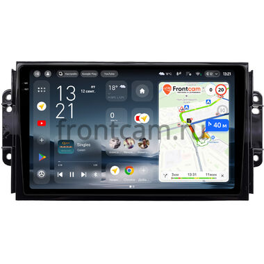 Chery Tiggo 3, Tiggo 2 2016-2020 (глянцевая) Teyes CC4 Pro 2K 8/128 9.5 дюймов RM-9075 на Android 13 (4G-SIM, DSP, QLed, AI)