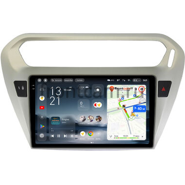 Peugeot 301 2012-2024 Teyes CC4 Pro 2K 8/128 9.5 дюймов RM-9118 на Android 13 (4G-SIM, DSP, QLed, AI)