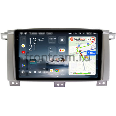 Toyota Land Cruiser 105 2002-2008 Teyes CC4 Pro 2K 8/128 9.5 дюймов RM-9121 на Android 13 (4G-SIM, DSP, QLed, AI) (для авто с МКПП)