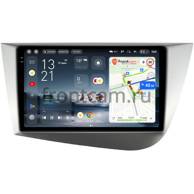 Seat Leon 2 2005-2012 Teyes CC4 Pro 2K 8/128 9.5 дюймов RM-9248 на Android 13 (4G-SIM, DSP, QLed, AI)