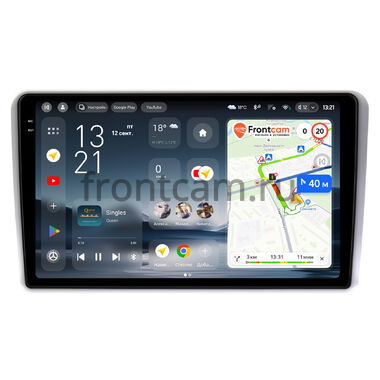 Audi A3 (8P) 2003-2013 Teyes CC4 Pro 2K 8/128 9.5 дюймов RM-9253 на Android 13 (4G-SIM, DSP, QLed, AI)