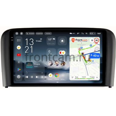 Volvo S80 1998-2006 Teyes CC4 Pro 2K 8/128 9.5 дюймов RM-9319 на Android 13 (4G-SIM, DSP, QLed, AI)