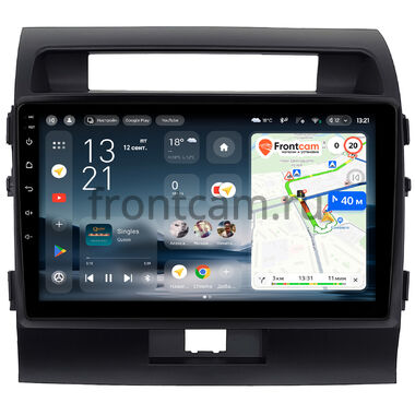 Toyota Land Cruiser 200 2007-2015 (Тип D, для авто без NAVI, черная матовая) Teyes CC4L 4/64 10 дюймов RM-10-010-1 на Android 14 (4G-SIM, IPS, AI)