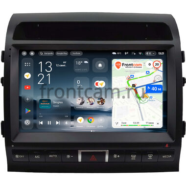 Toyota Land Cruiser 200 2013-2015 (Тип B, матовая) Teyes CC4L 4/64 10 дюймов RM-10-0239 на Android 14 (4G-SIM, IPS, AI)