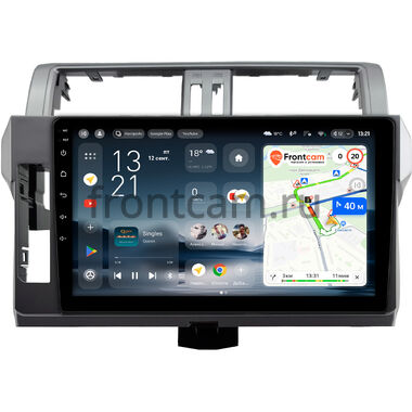 Toyota Land Cruiser Prado 150 2013-2017 (Тип 3) Teyes CC4L 4/64 10 дюймов RM-10-0615 на Android 14 (4G-SIM, IPS, AI)