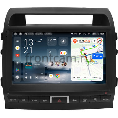 Toyota Land Cruiser 200 2007-2009 (Тип C, матовая) Teyes CC4L 4/64 10 дюймов RM-10-0939 на Android 14 (4G-SIM, IPS, AI)