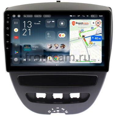 Peugeot 107 2005-2014 Teyes CC4L 4/64 10 дюймов RM-10-1152 на Android 14 (4G-SIM, IPS, AI)