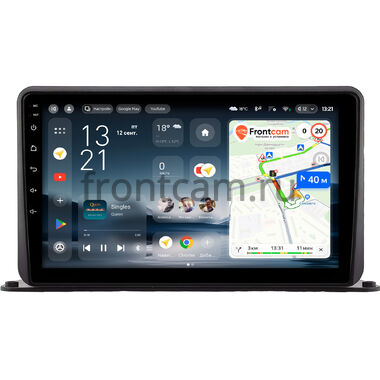 Teyes CC4L 6/64 10 дюймов RM-10-2117 на Android 14 with DTS® Audio (4G-SIM, DSP IPS, AI) для установки на торпедо грузовика, автобуса и другого коммерческого транспорта