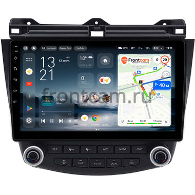 Honda Accord 7 2002-2008 (Тип 2) Teyes CC4L 4/64 10 дюймов RM-10-2150 на Android 14 (4G-SIM, IPS, AI)
