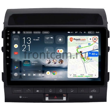 Toyota Land Cruiser 200 2012-2015 (матовая, Тип B, can LZ) Teyes CC4L 4/64 10 дюймов RM-10-2571 на Android 14 (4G-SIM, IPS, AI)