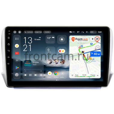 Peugeot 208, 2008 2013-2019 Teyes CC4L 4/64 10 дюймов RM-10-732 на Android 14 (4G-SIM, IPS, AI)