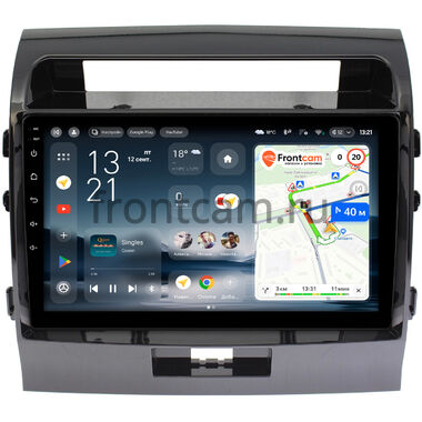 Toyota Land Cruiser 200 2007-2015 (Тип D, для авто без NAVI, черная глянцевая) Teyes CC4L 4/64 10 дюймов RM-1004 на Android 14 (4G-SIM, IPS, AI)