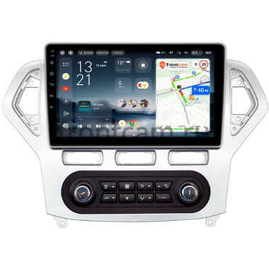 Ford Mondeo 4 2006-2010 (серебро, Тип 1) Teyes CC4L 6/64 10 дюймов RM-1016 встроенный климат на Android 14 with DTS® Audio (4G-SIM, DSP IPS, AI)