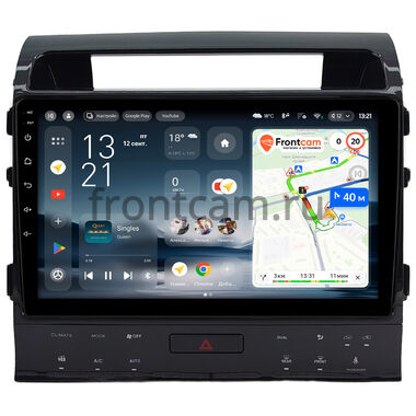 Toyota Land Cruiser 200 2007-2015 для авто с Navi (Тип ABC) Teyes CC4L 6/64 10 дюймов RM-10-1745 на Android 14 with DTS® Audio (4G-SIM, DSP IPS, AI)