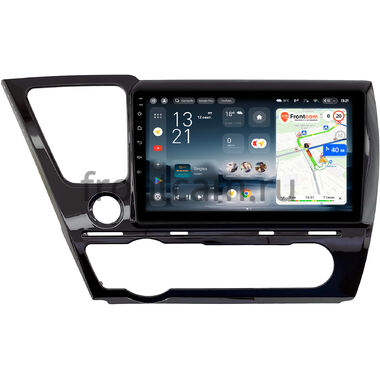 Honda Civic 9 4D 2013-2017 (глянцевая, левый руль, седан) Teyes CC4L 6/64 9 дюймов RM-9-0131 на Android 14 with DTS® Audio (4G-SIM, DSP IPS, AI)