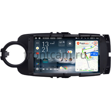 Toyota Vitz 3 (XP130), Yaris 3 2010-2017 (правый и левый руль, черная) Teyes CC4L 4/64 9 дюймов RM-9-0635 на Android 14 (4G-SIM, IPS, AI)