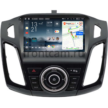Ford Focus 3 2011-2019 (черная, глянцевая, Тип 2) Teyes CC4L 6/64 9 дюймов RM-9-0845 на Android 14 with DTS® Audio (4G-SIM, DSP IPS, AI)