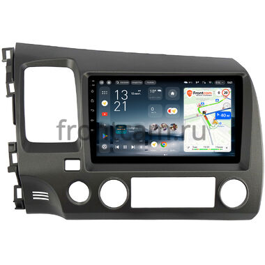Honda Civic 8 4D 2005-2012 (левый руль, седан) Teyes CC4L 4/64 9 дюймов RM-9-1061 на Android 14 (4G-SIM, IPS, AI)