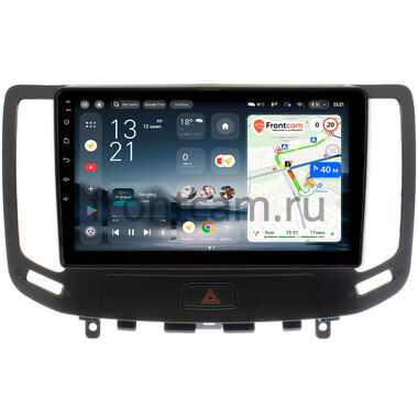 Infiniti G25, G35, G37 2006-2013 (Тип B, для авто с кнопкой TEL, can HW, с сохранением оригинала) Teyes CC4L 4/64 9 дюймов RM-9-1141 на Android 14 (4G-SIM, IPS, AI)