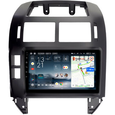 Volkswagen Polo 4 2001-2009 (черная) Teyes CC4L 6/64 9 дюймов RM-9-1229 на Android 14 with DTS® Audio (4G-SIM, DSP IPS, AI)