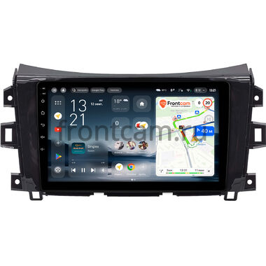 Nissan Navara (Frontier) 4 (D23) 2014-2026 (глянцевая) Teyes CC4L 4/64 9 дюймов RM-9-1340 на Android 14 (4G-SIM, IPS, AI)