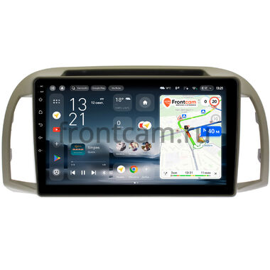 Nissan March (K12), Micra (K12) 2002-2010 Teyes CC4L 6/64 9 дюймов RM-9-1354 на Android 14 with DTS® Audio (4G-SIM, DSP IPS, AI)