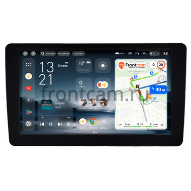 Ferrari California 2008-2017 (черная, матовая) Teyes CC4L 4/64 9 дюймов RM-9-1534 на Android 14 (4G-SIM, IPS, AI)