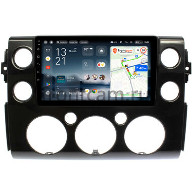 Toyota FJ Cruiser 2006-2022 (черная, глянцевая) Teyes CC4L 4/64 9 дюймов RM-9-188 на Android 14 (4G-SIM, IPS, AI)