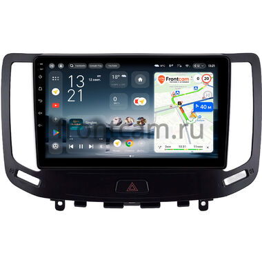 Infiniti G25, G35, G37 2006-2013 (Тип B, для авто с кнопкой TEL, can BSJ, с сохранением оригинала) Teyes CC4L 6/64 9 дюймов RM-9-2173 на Android 14 with DTS® Audio (4G-SIM, DSP IPS, AI) 