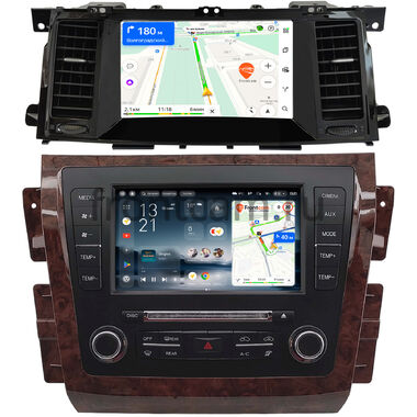 Infiniti QX56 2010-2013, QX80 2013-2020 (для авто с кнопкой APPS) Teyes CC4L 6/64 9 дюймов RM-9-2223 на Android 14 with DTS® Audio (4G-SIM, DSP IPS, AI)