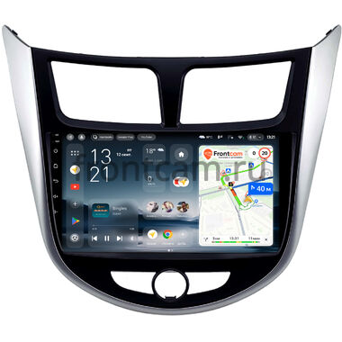 Hyundai Solaris, Accent 4 2010-2019 Teyes CC4L 6/64 9 дюймов RM-9-2275 на Android 14 with DTS® Audio (4G-SIM, DSP IPS, AI)