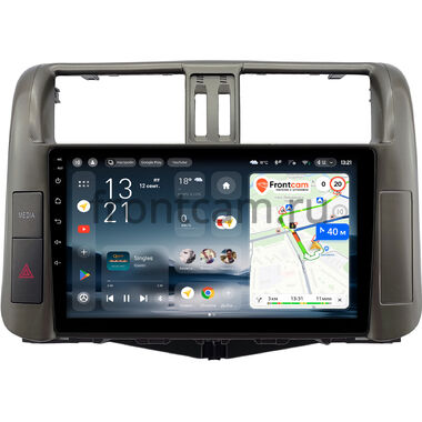 Toyota Land Cruiser Prado 150 2009-2013 (для авто с круговым обзором, цвет титан) Teyes CC4L 6/64 9 дюймов RM-9-2750 на Android 14 with DTS® Audio (4G-SIM, DSP IPS, AI)