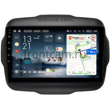 Jeep Renegade 2014-2025 Teyes CC4L 4/64 9 дюймов RM-9-629 на Android 14 (4G-SIM, IPS, AI)