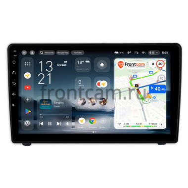 Peugeot 407 2004-2010 (черная, матовая) Teyes CC4L 4/64 9 дюймов RM-9-6716 на Android 14 (4G-SIM, IPS, AI)