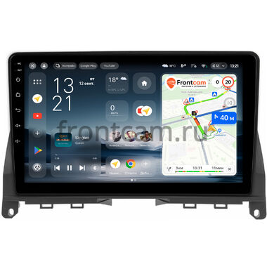 Mercedes-Benz C-klasse (w204) 2006-2011 (черная) Teyes CC4L 6/64 9 дюймов RM-9-702 на Android 14 with DTS® Audio (4G-SIM, DSP IPS, AI)
